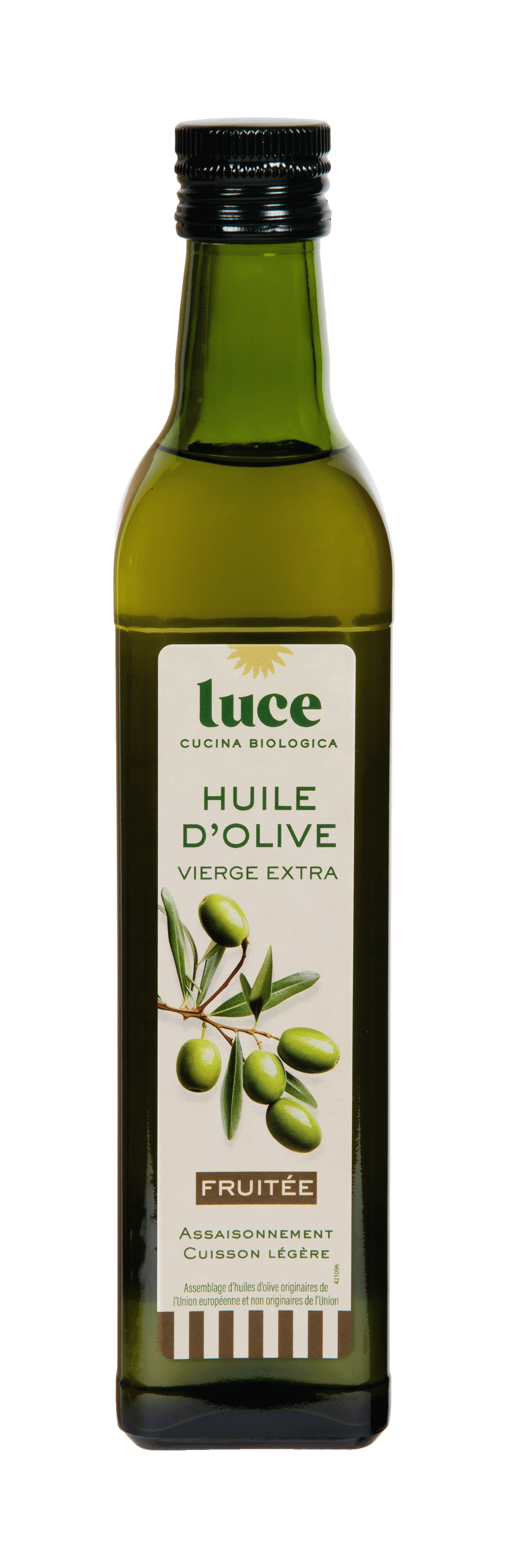 Luce Huile olive vierge extra fruitee bio 50cl - 1903